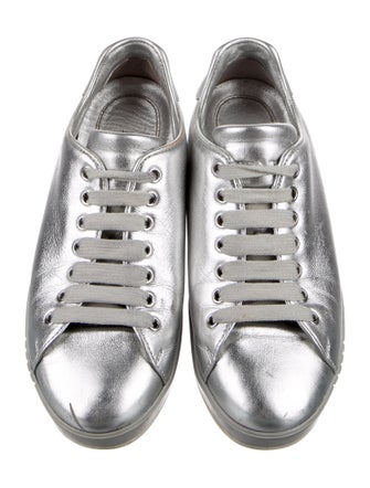 Prada Sport Leather Sneakers