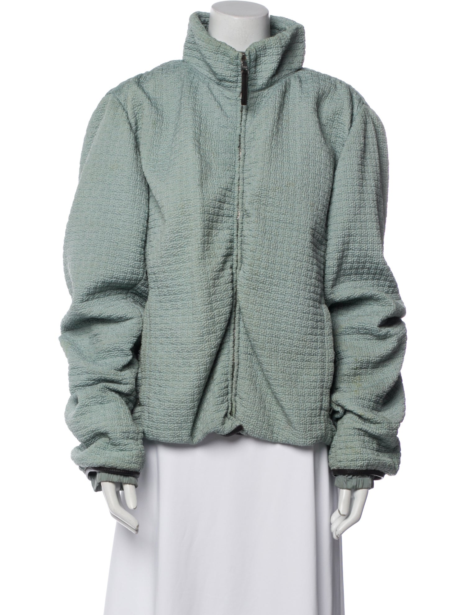 Prada Sport Vintage 2000's Faux Fur Jacket