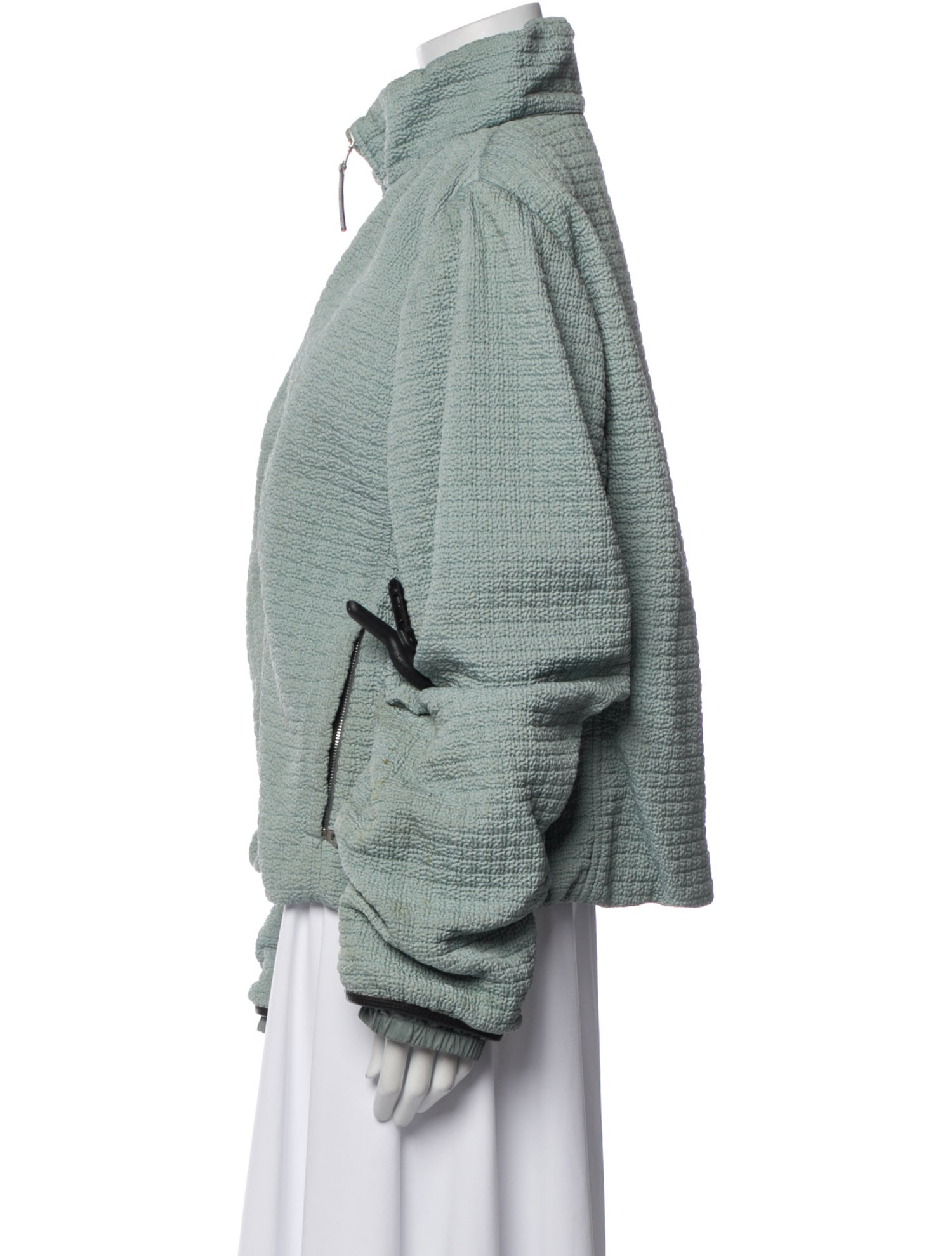 Prada Sport Vintage 2000's Faux Fur Jacket