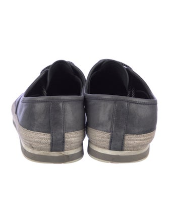 Prada Sport Leather Espadrille Sneakers