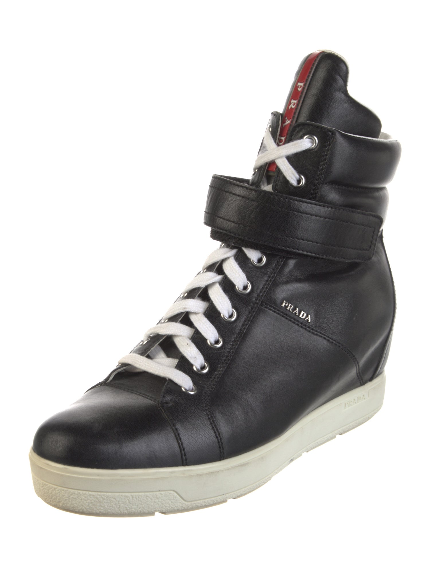 Prada Sport Leather Sneakers