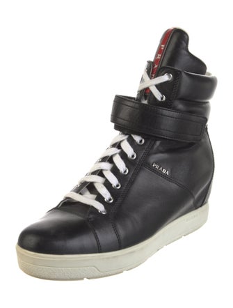 Prada Sport Leather Sneakers