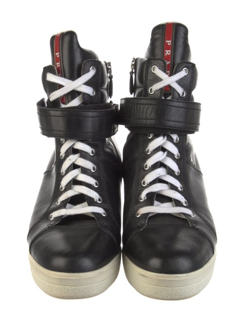 Prada Sport Leather Sneakers