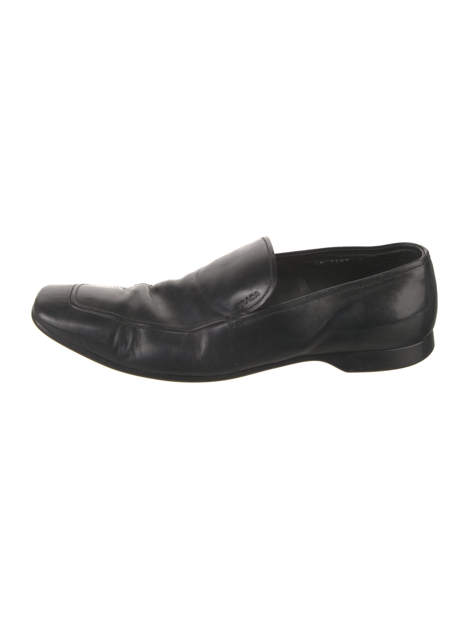 Prada Sport Leather Dress Loafers