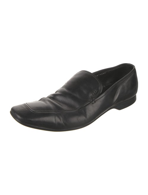 Prada Sport Leather Dress Loafers