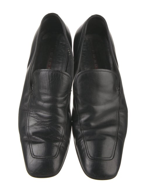 Prada Sport Leather Dress Loafers