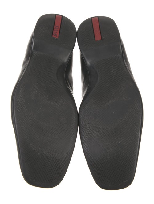 Prada Sport Leather Dress Loafers