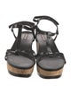 Prada Sport Late 2000's - Early 2010's Patent Leather T-Strap Sandals