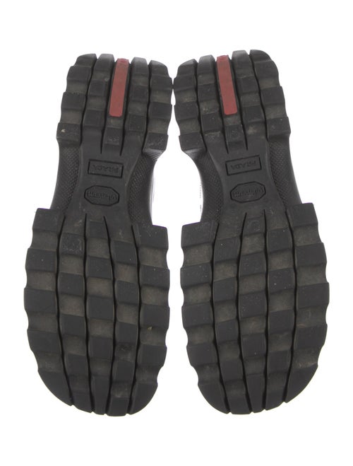 Prada Sport Leather Mesh Accents Oxfords