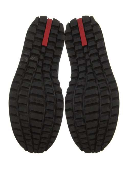 Prada Sport Leather Lace-Up Boots