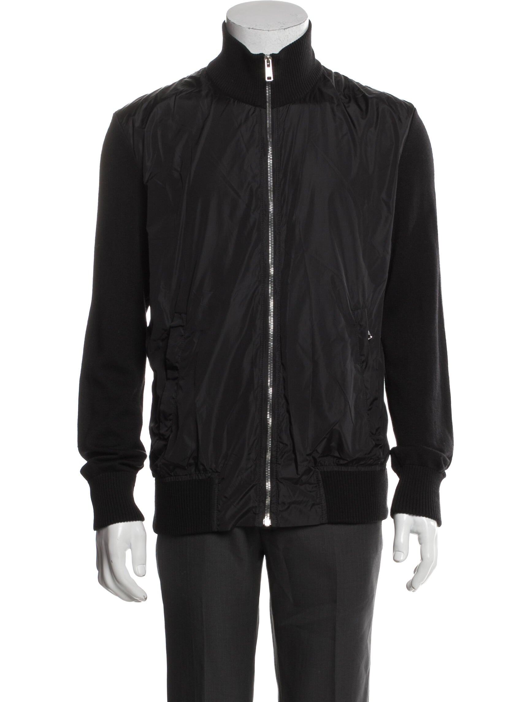 Prada Sport 2013 Wool Bomber Jacket