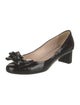 Prada Sport Patent Leather Bow Accents Pumps