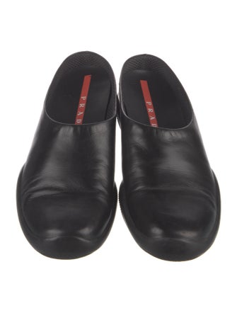 Prada Sport Leather Mules
