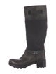 Prada Sport Leather Riding Boots