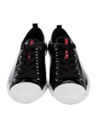 Prada Sport Patent Leather Sneakers
