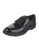 Prada Sport Patent Leather Lasercut Accents Oxfords