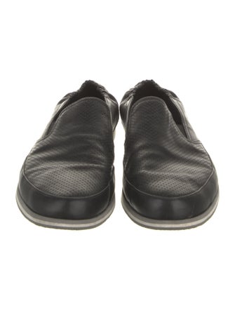 Prada Sport Leather Lasercut Accents Sneakers