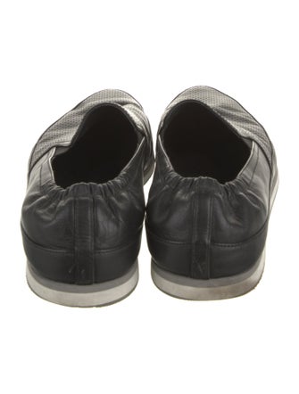 Prada Sport Leather Lasercut Accents Sneakers