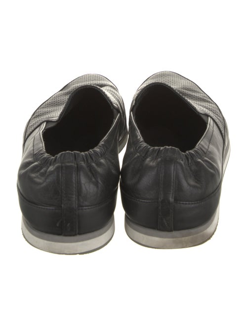 Prada Sport Leather Lasercut Accents Sneakers