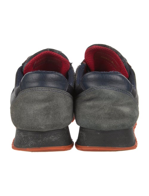 Prada Sport Suede Printed Sneakers