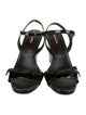 Prada Sport Patent Leather Slingback Sandals