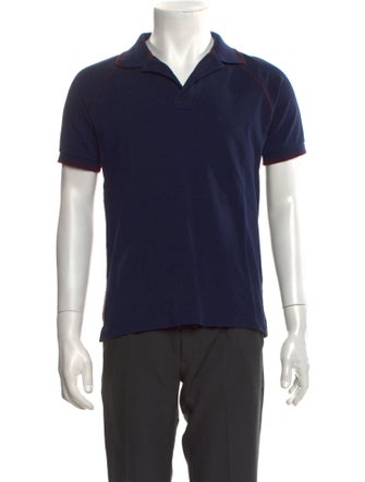 Prada 2018 Crew Neck Polo Shirt