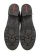 Prada Sport Leather Leather Trim Embellishment Riding Boots