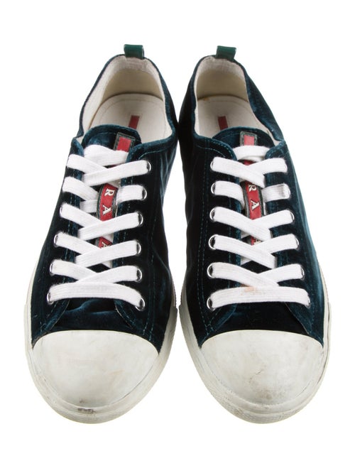 Prada Sport Velvet Sneakers