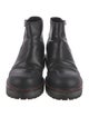 Prada Sport Leather Combat Boots