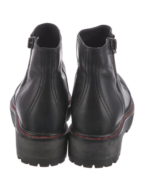 Prada Sport Leather Combat Boots