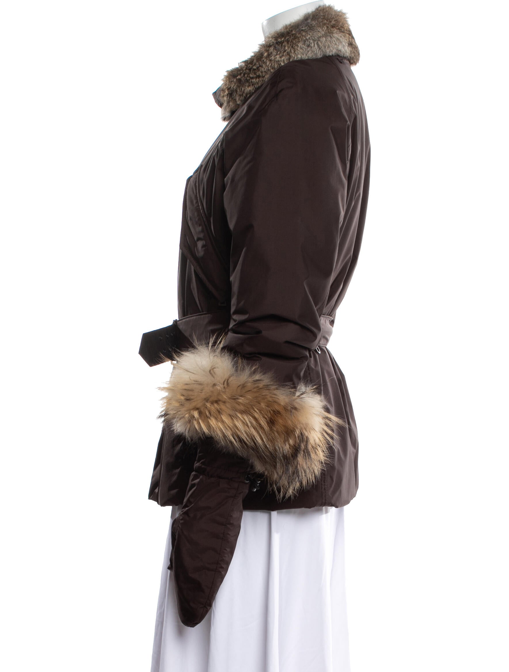 Prada Sport Vintage 2000's Fur Jacket