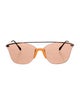 Prada Shield Mirrored Sunglasses