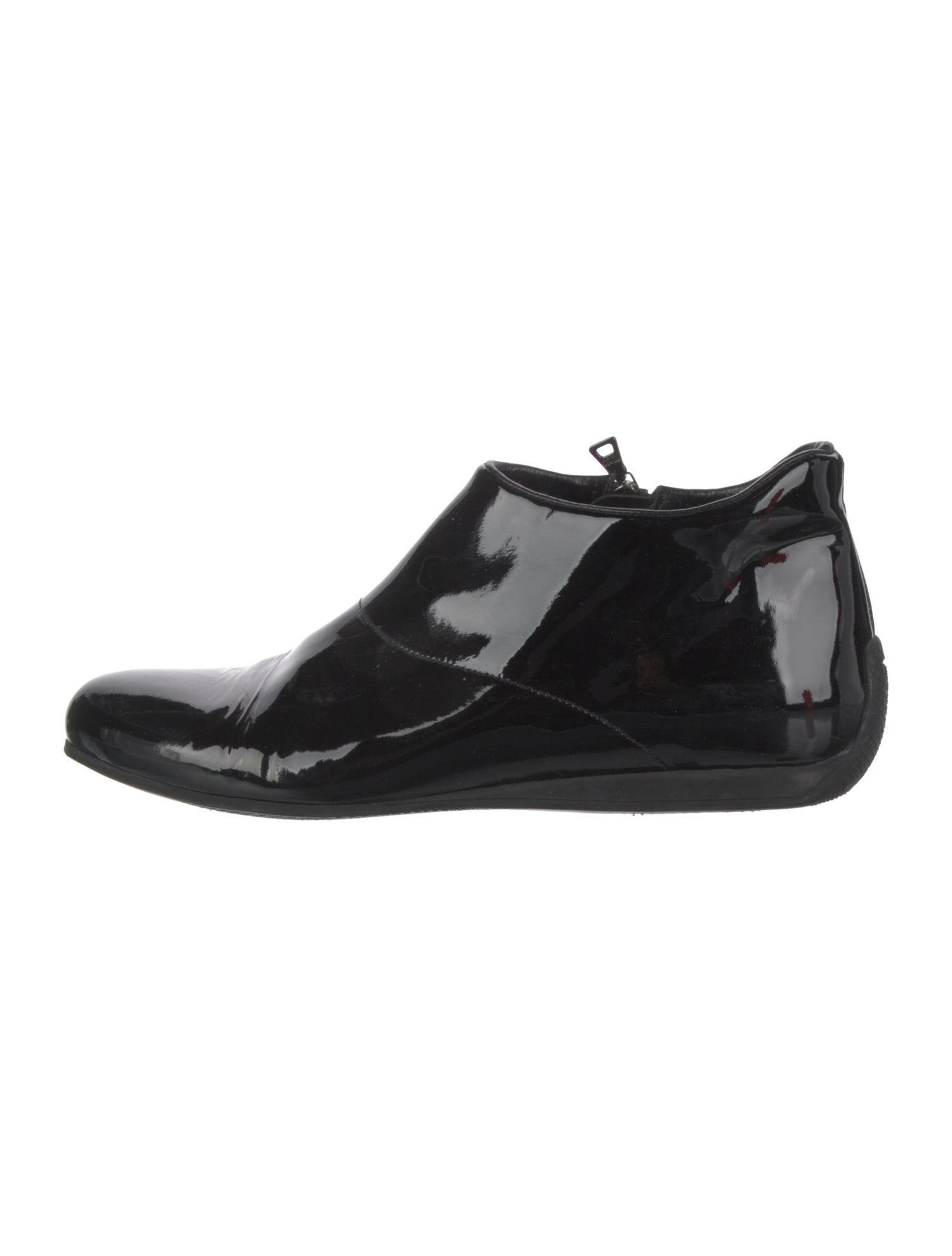 Prada Sport Patent Leather Boots