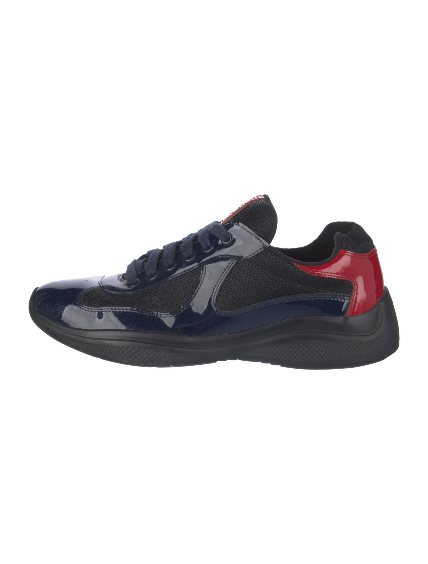 Prada Sport America's Cup 'Black Ink Blue' Sneakers