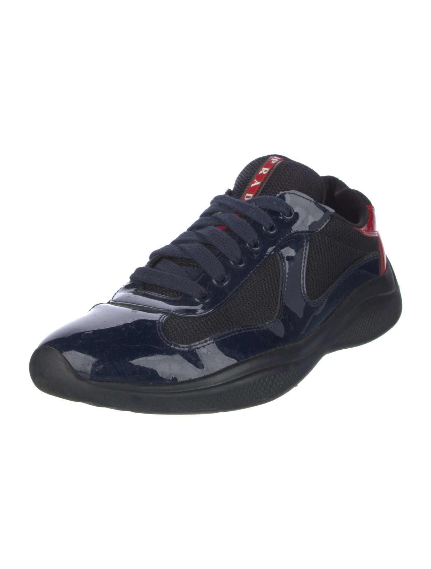 Prada Sport America's Cup 'Black Ink Blue' Sneakers