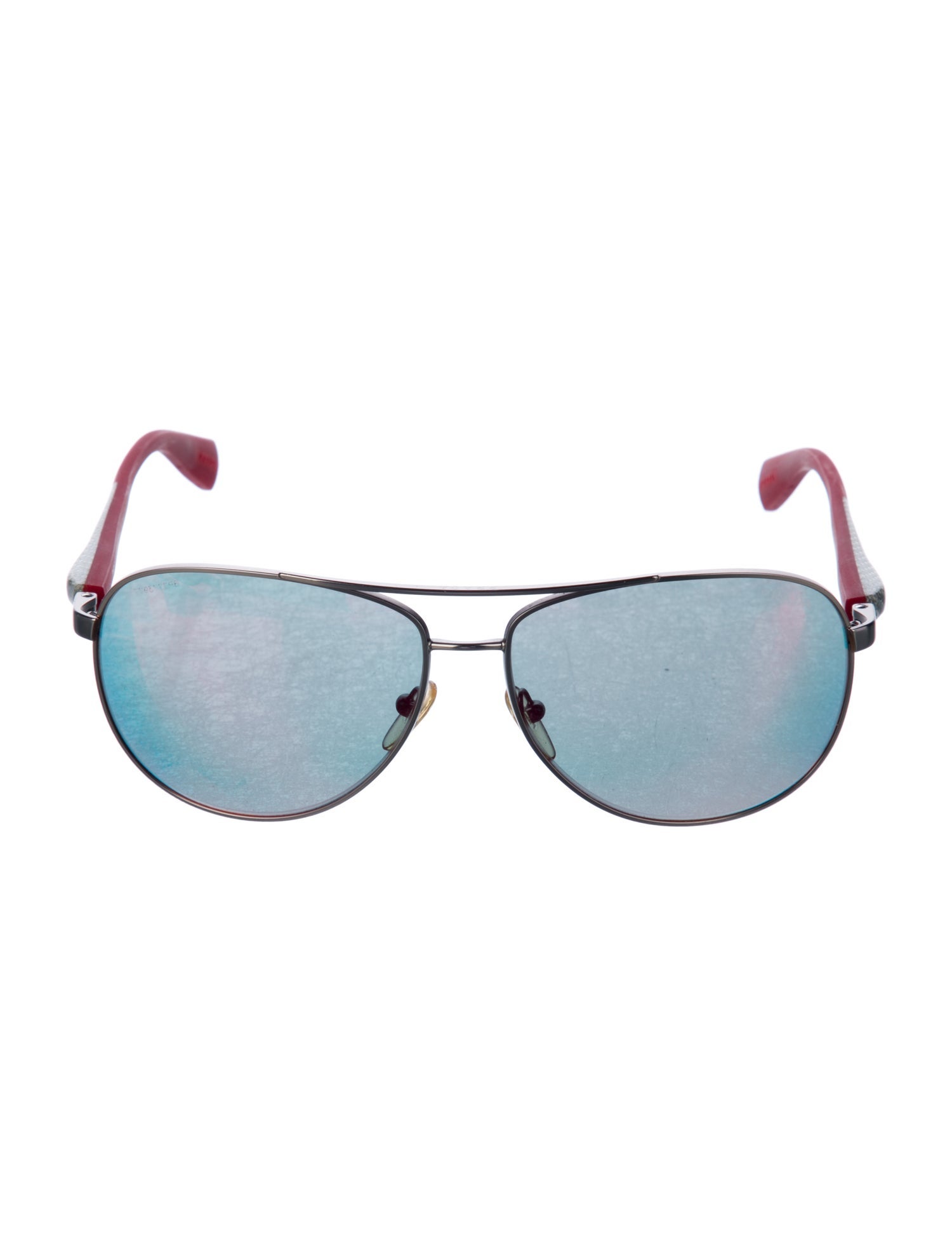 Prada Sport Aviator Mirrored Sunglasses