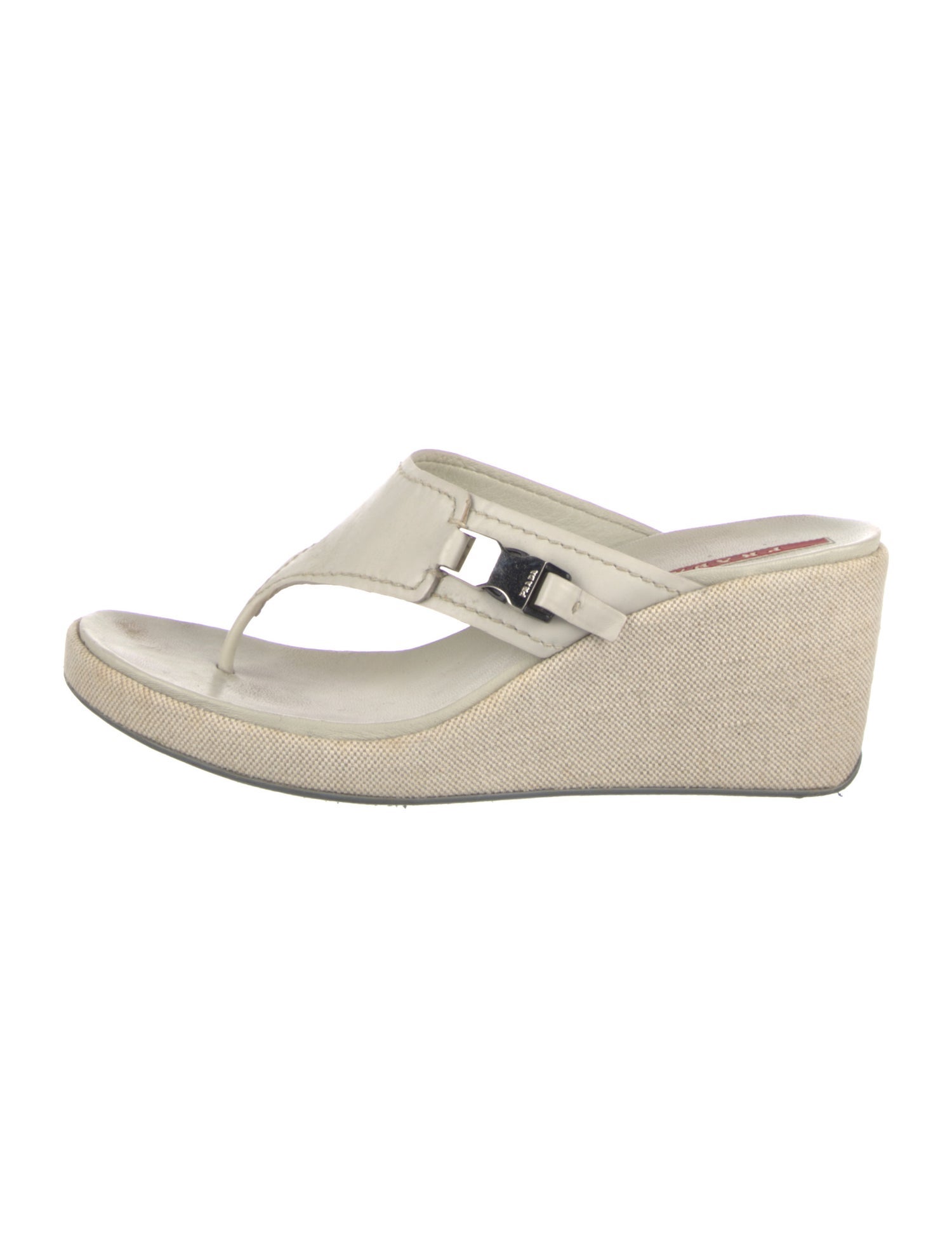 Prada Sport Leather Espadrilles