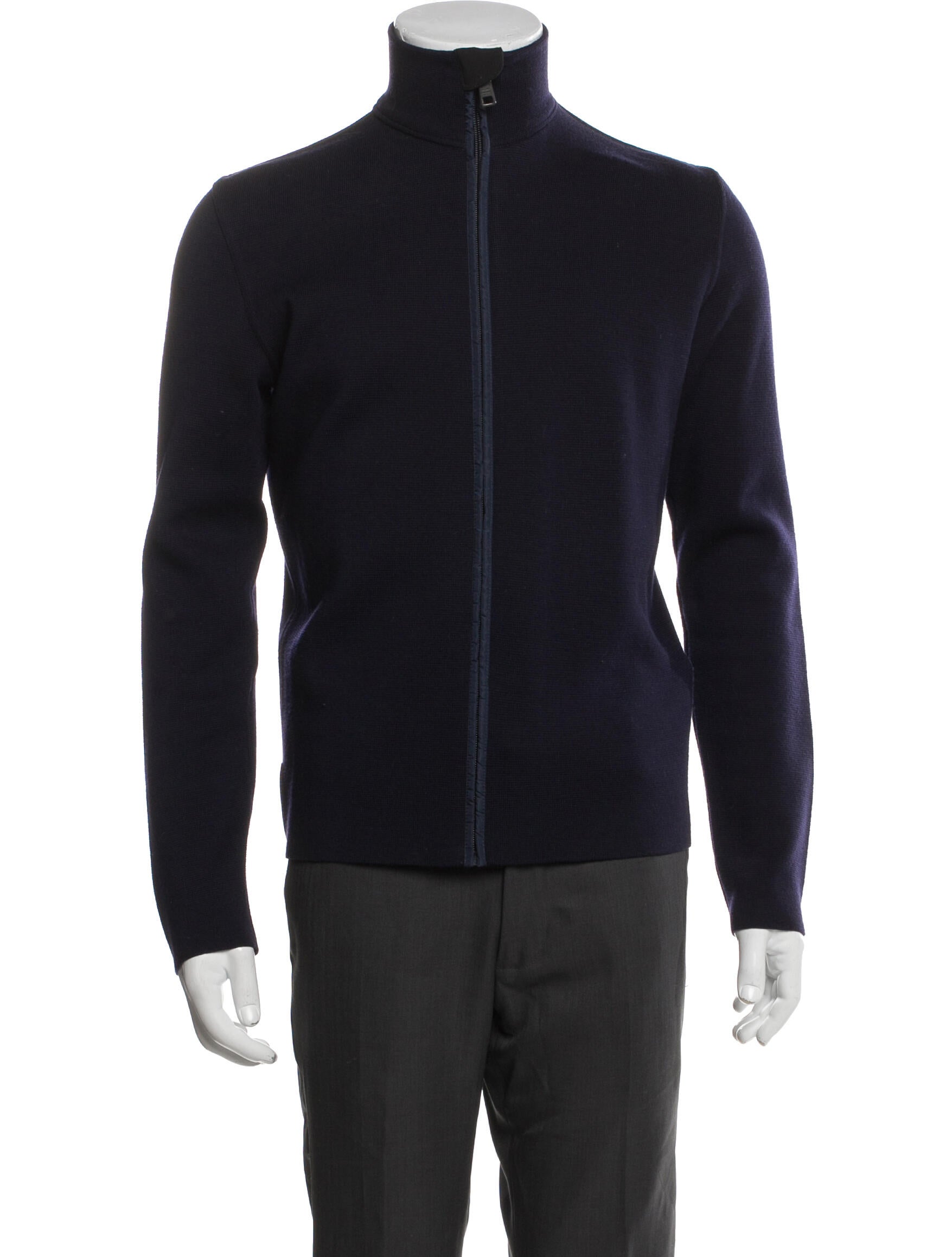 Prada Sport 2015 Virgin Wool Cardigan