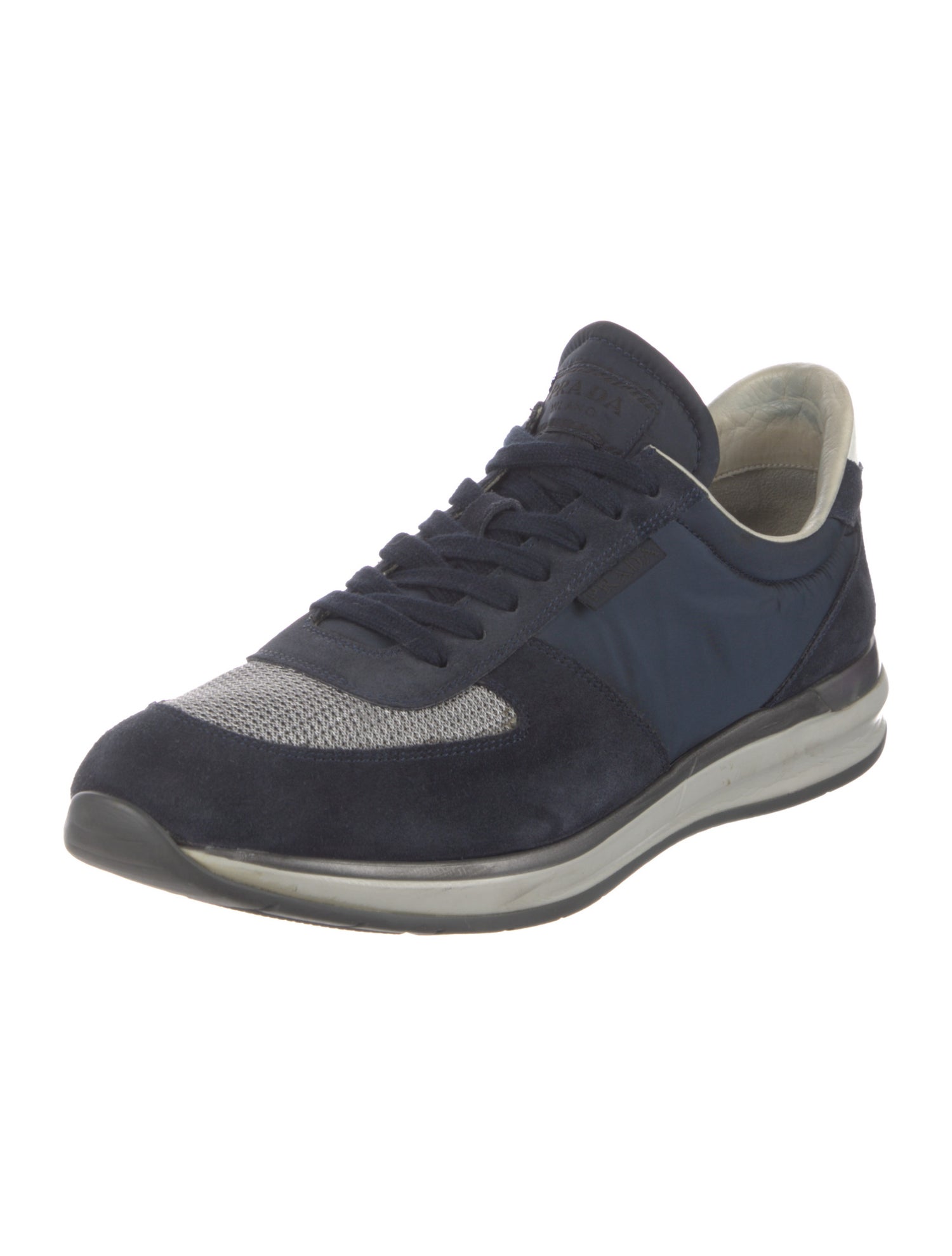 Prada Sport Nylon Mesh Accents Sneakers