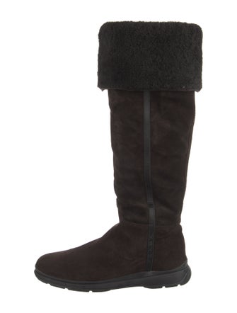 Prada Sport Suede Boots