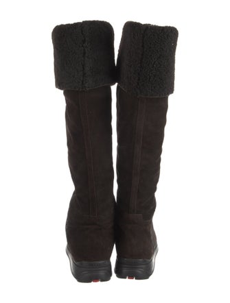 Prada Sport Suede Boots