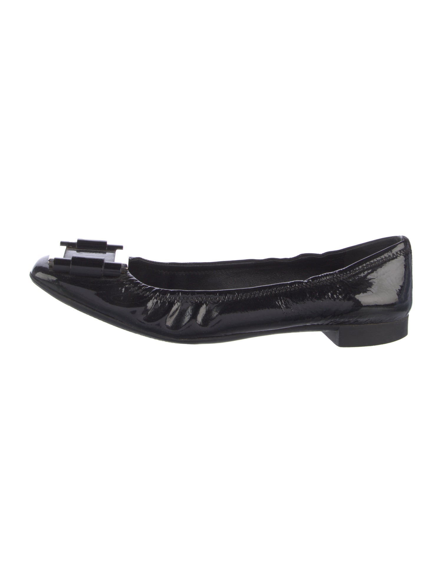 Prada Sport Patent Leather Ballet Flats