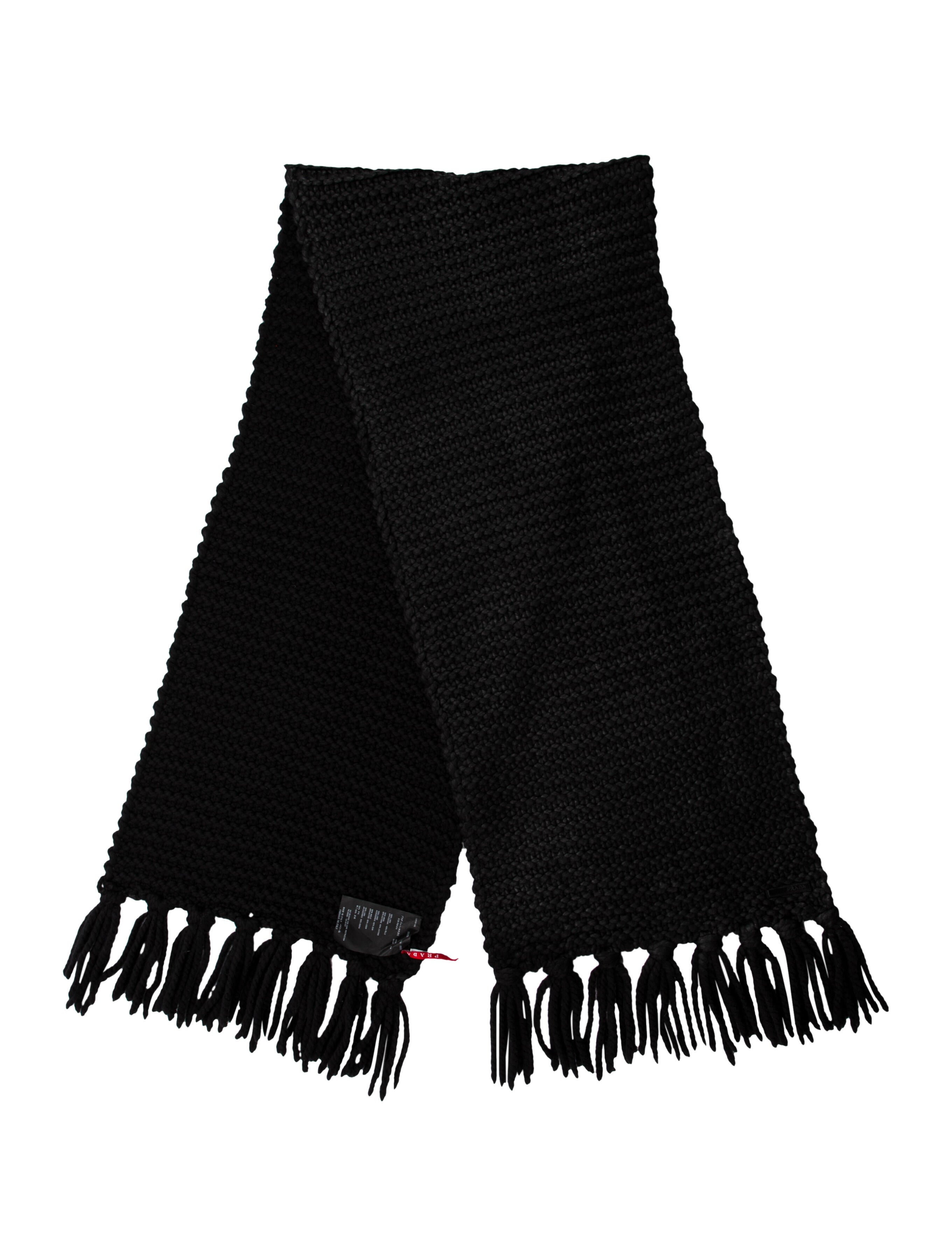Prada Sport SMS89 Wool Scarf