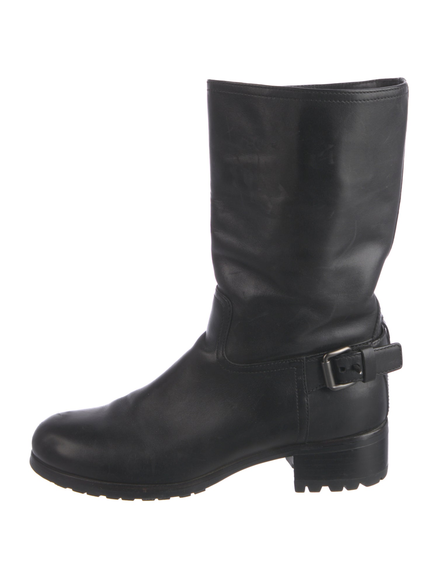 Prada Sport Vintage 2000's Moto Boots