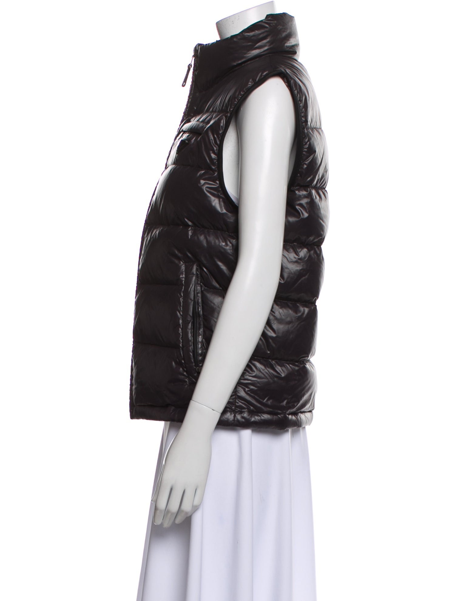 Prada Sport 2013 Enameled Metal Triangle Vest
