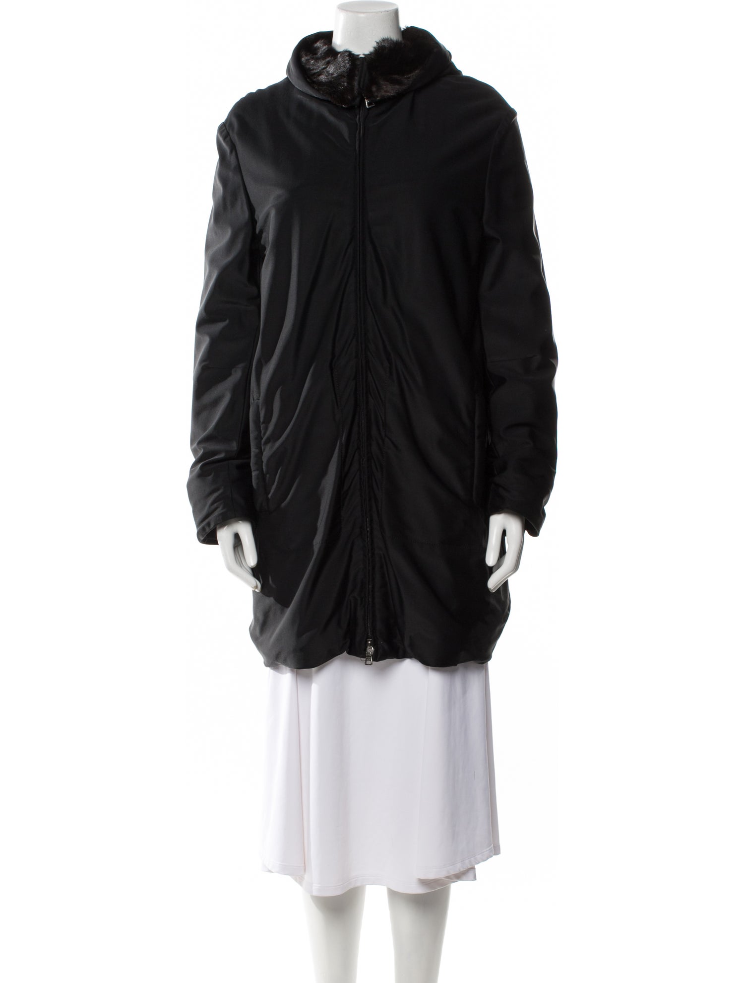 Prada Sport Vintage 2000's Fur Coat