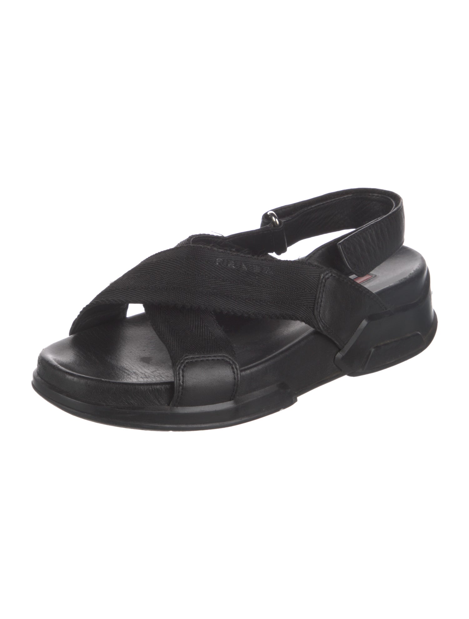 Prada Sport Slingback Sandals