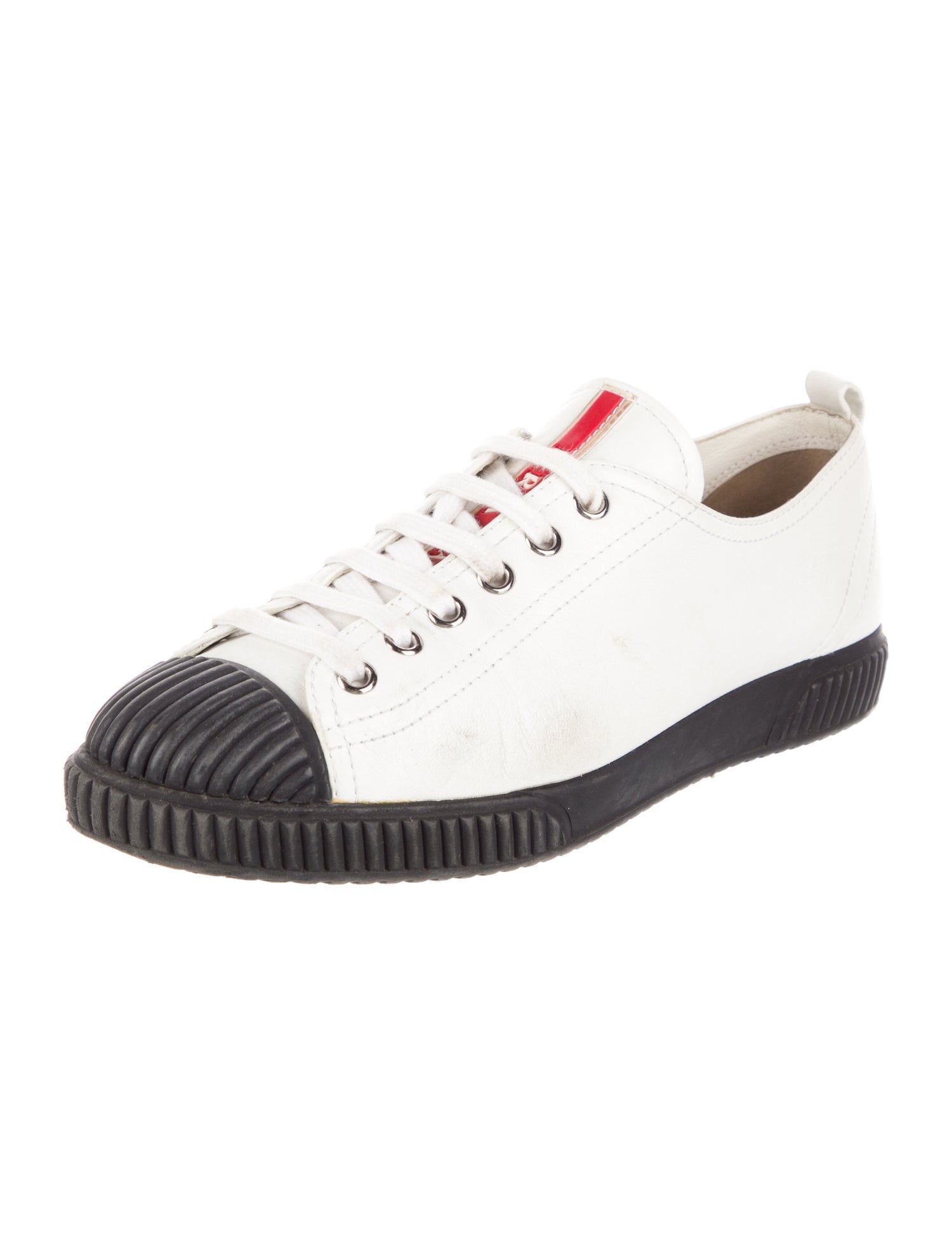 Prada Sport Leather Sneakers