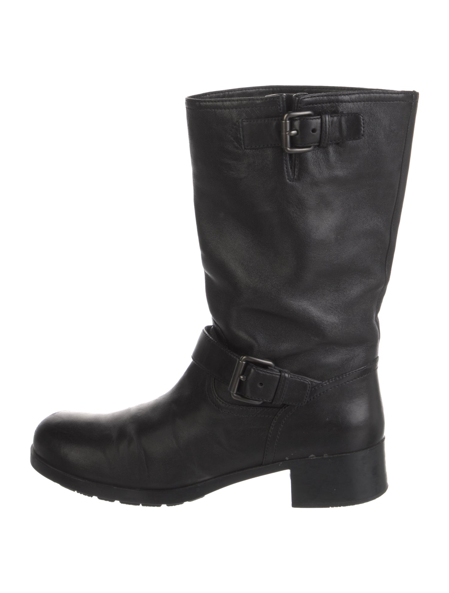 Prada Sport Vintage Late 2000's - Early 2010's Moto Boots