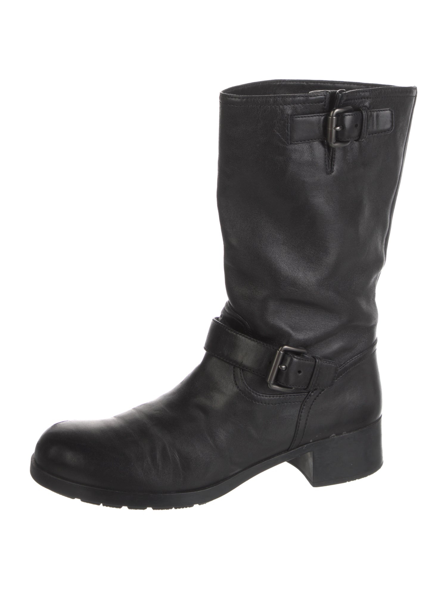 Prada Sport Vintage Late 2000's - Early 2010's Moto Boots